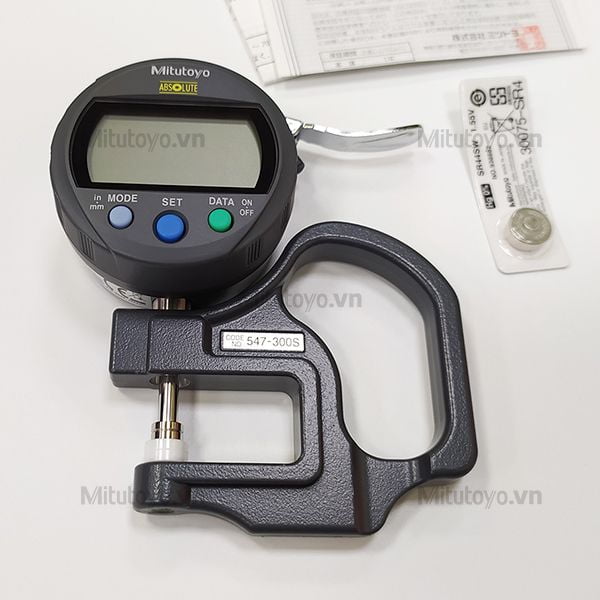 Đồng hồ đo độ dày điện tử Mitutoyo 547-300S (0-10mm)