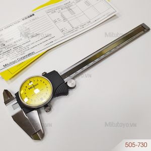 Thước cặp đồng hồ Mitutoyo 505-730 (0 - 150mm)