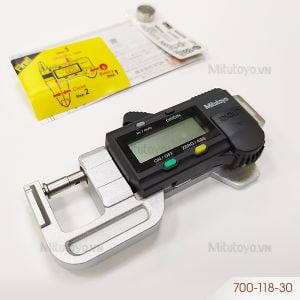 Đồng hồ đo độ dày điện tử Mitutoyo 700-118-30 (0-12mm)