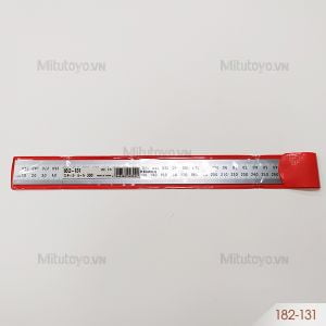 Thước lá thép Mitutoyo 182-131 (0-300mm) rộng 25mm