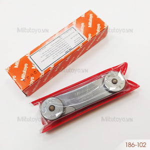Dưỡng đo bán kính 32 lá Mitutoyo 186-102 (17/64-1/2'')