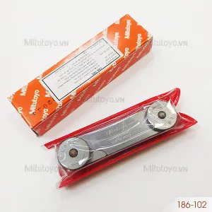Dưỡng đo bán kính 32 lá Mitutoyo 186-102 (17/64-1/2'')