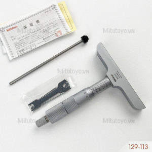 Panme đo sâu cơ khí Mitutoyo 129-113 (0-50mm)