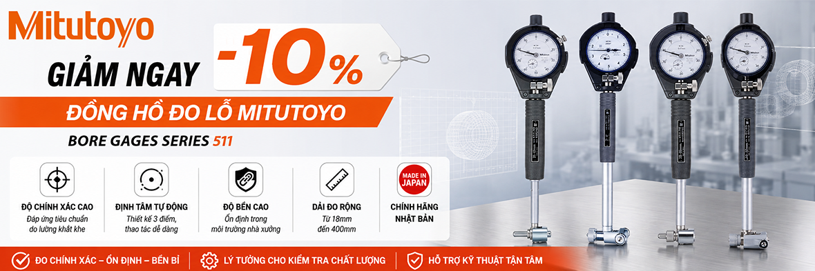 Giảm ngay 10% Đồng hồ đo lỗ