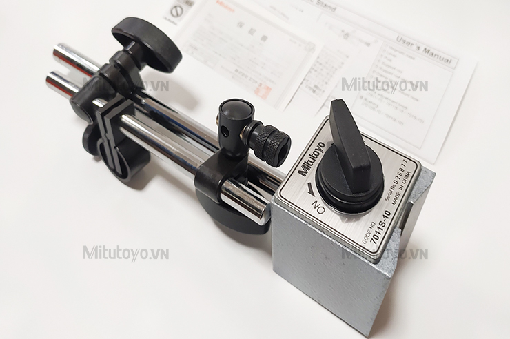Đế từ gá đồng hồ so Mitutoyo 7011S-10