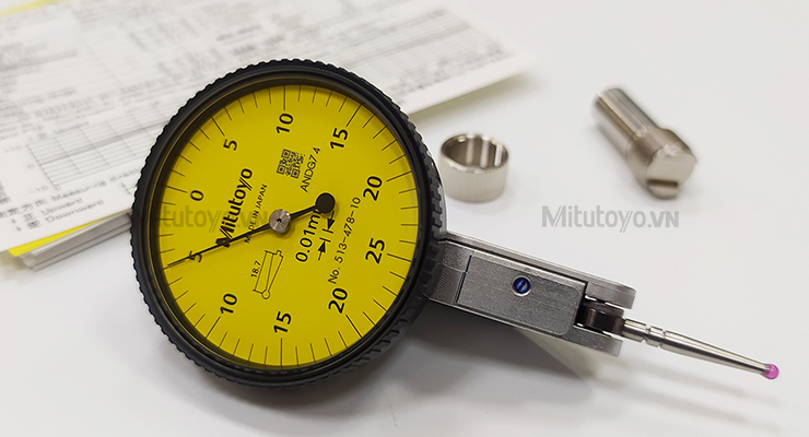 Đồng hồ so chân gập Mitutoyo 513-478-10E (0-0.5mm)