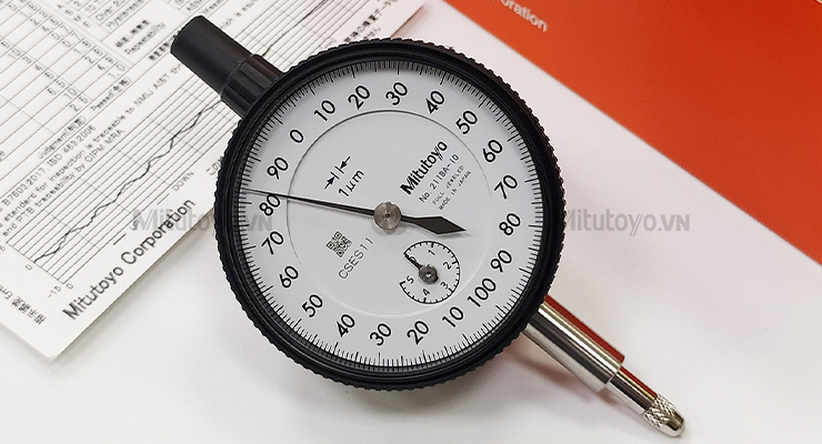 Đồng hồ so cơ khí Mitutoyo 2118A-10 (0-5mm) 