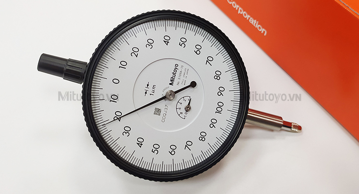 Đồng hồ so cơ khí Mitutoyo 3109A-10 (0-1mm) 