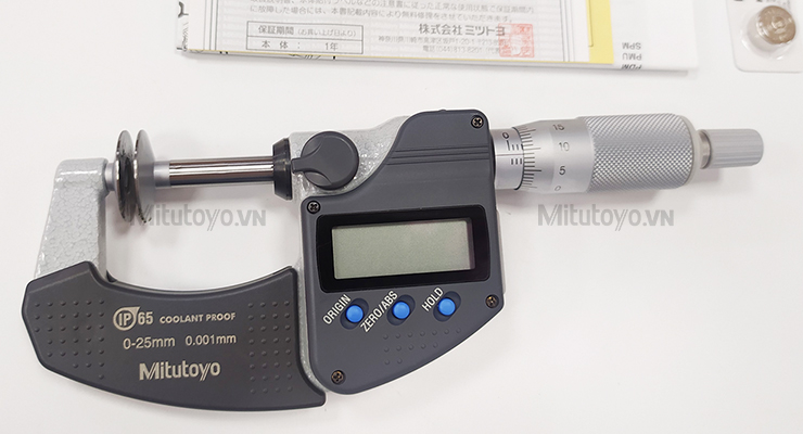 Panme đo bước răng điện tử Mitutoyo 323-250-30 (0-25mm)