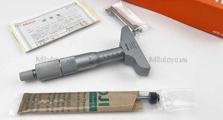 Panme đo sâu cơ khí Mitutoyo 129-109 (0-50mm)
