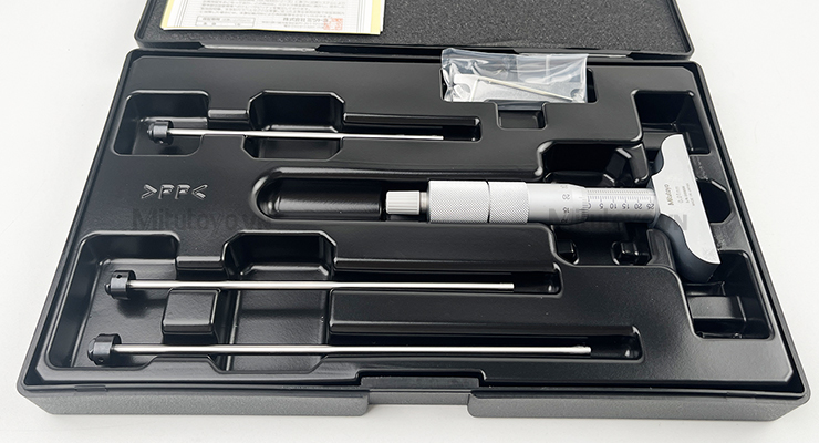 Panme đo sâu cơ khí Mitutoyo 129-111 (0-100mm)