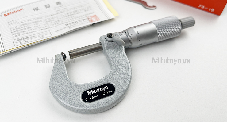 Panme cơ khí đo ống Mitutoyo 115-115 (0-25mm)