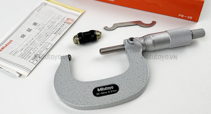 Panme cơ khí đo ống Mitutoyo 115-216 (25-50mm)