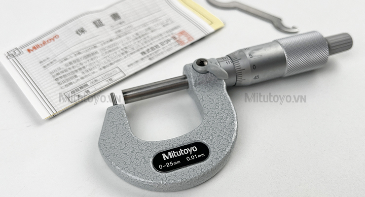 Panme cơ khí đo thành ống Mitutoyo 115-302 (0-25mm)