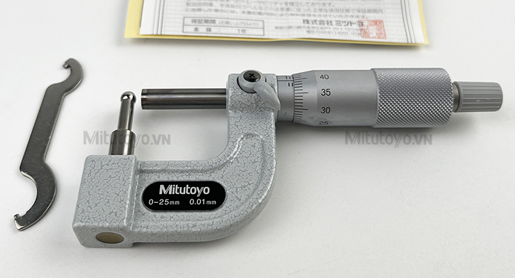 Panme cơ khí đo thành ống Mitutoyo 115-315 (0-25mm)