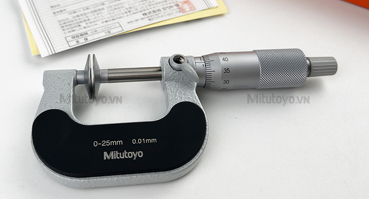Panme đo bước răng Mitutoyo 123-101 (0-25mm)