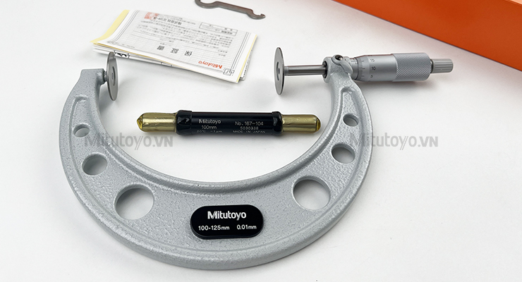 Panme đo bước răng Mitutoyo 123-105 (100-125mm)