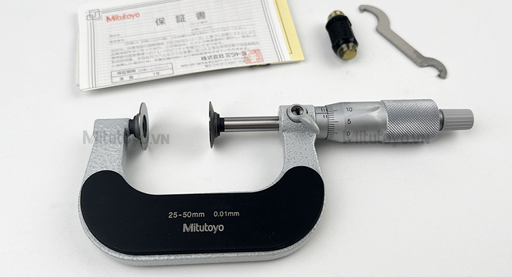 Panme đo bước răng Mitutoyo 123-114 (25-50mm)