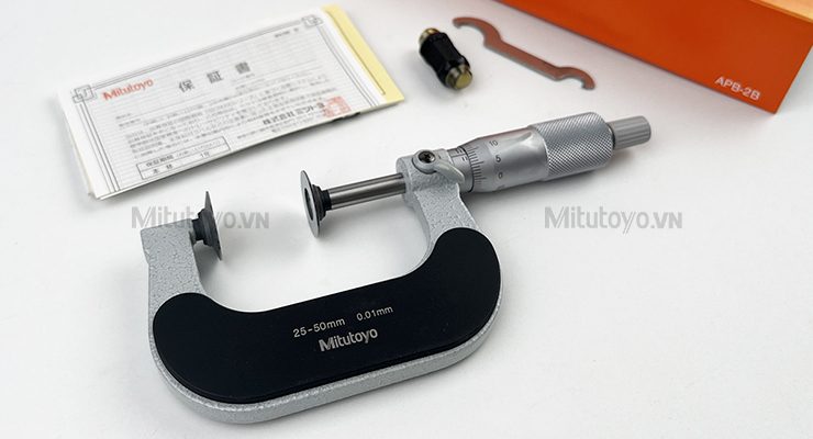 Panme đo bước răng Mitutoyo 123-114 (25-50mm)