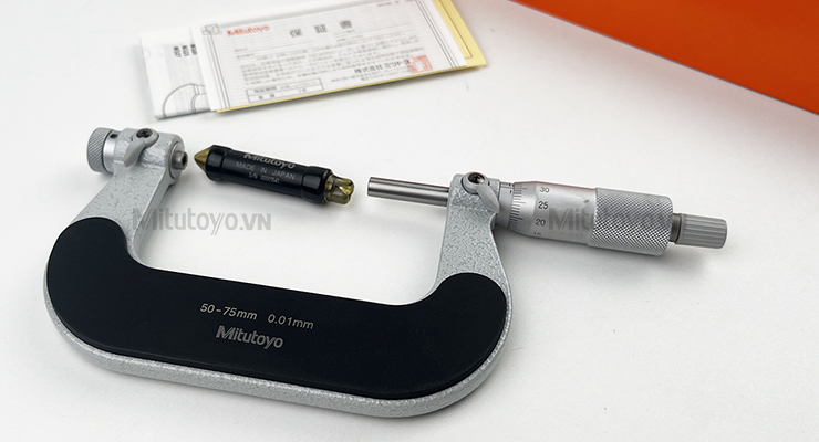 Panme cơ khí đo bước ren Mitutoyo 126-127 (50-75mm)