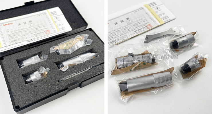 Panme đo trong Mitutoyo 137-206 dạng ống nối (50-150m)