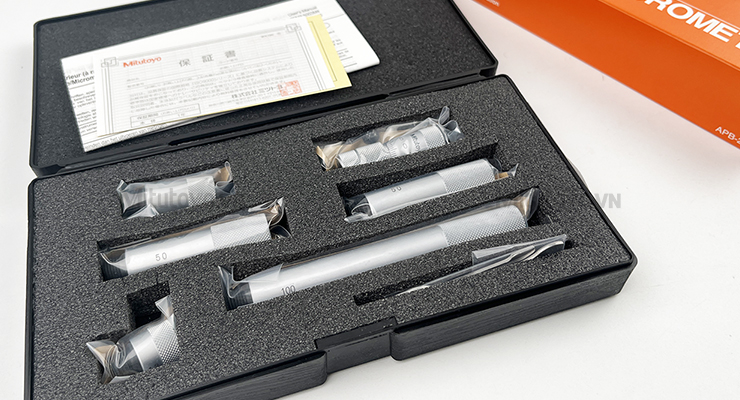 Panme Đo Trong Dạng Ống Nối Mitutoyo 137-207 (50-300mm)