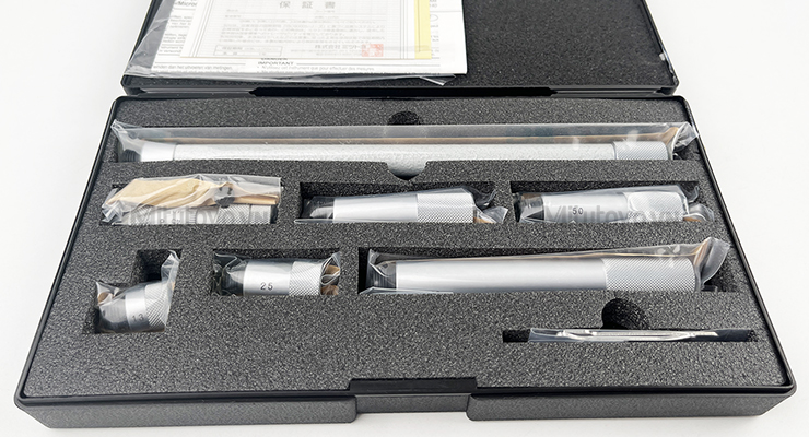 Panme Đo Trong Dạng Ống Nối Mitutoyo 137-208 (50-500mm)