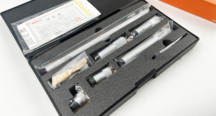 Panme đo trong Mitutoyo 137-208 dạng ống nối (50-500m)