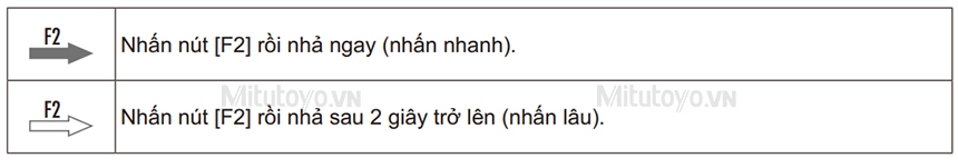 Hướng dẫn sử dụng đồng hồ đo độ sâu Mitutoyo điện tử đúng