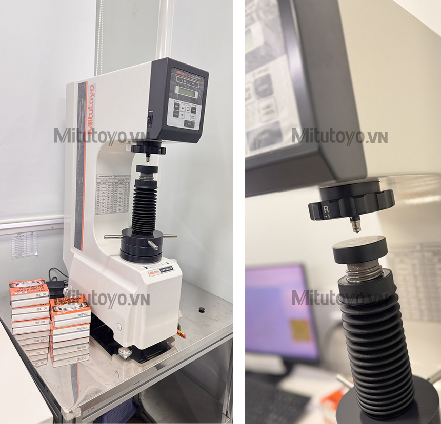 Bàn Giao Máy Đo Độ Cứng Rockwell Mitutoyo HR-300 Tại Mỹ Phước 3