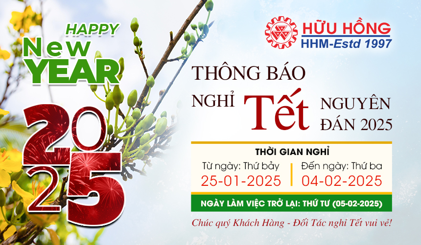 Thông báo lịch nghỉ Tết Nguyên Đán 2025