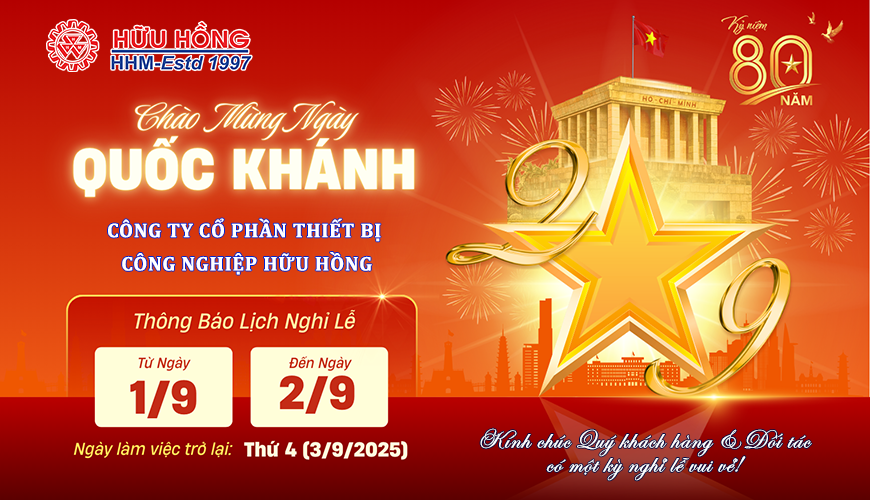 thông báo nghỉ lễ quốc khánh 2/9/2025